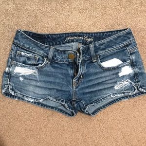 American Eagle Distressed Shorts